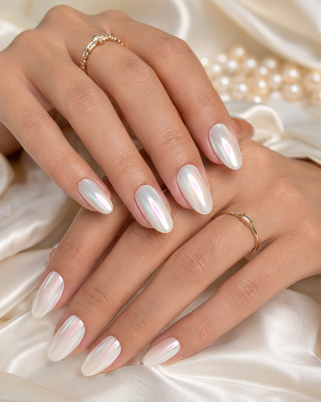Pearl Chrome Nägel